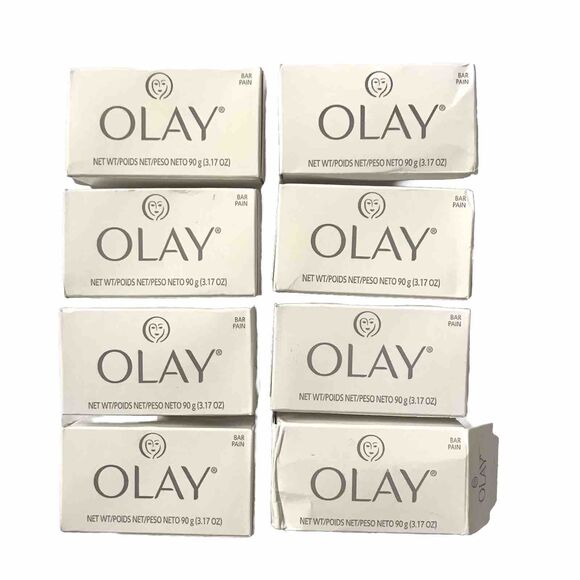 Olay (8) Bar Soap New/ Sealed in Box Bar Pain 3.17 oz 90g Proctor & Gamble P&G - Picture 1 of 7